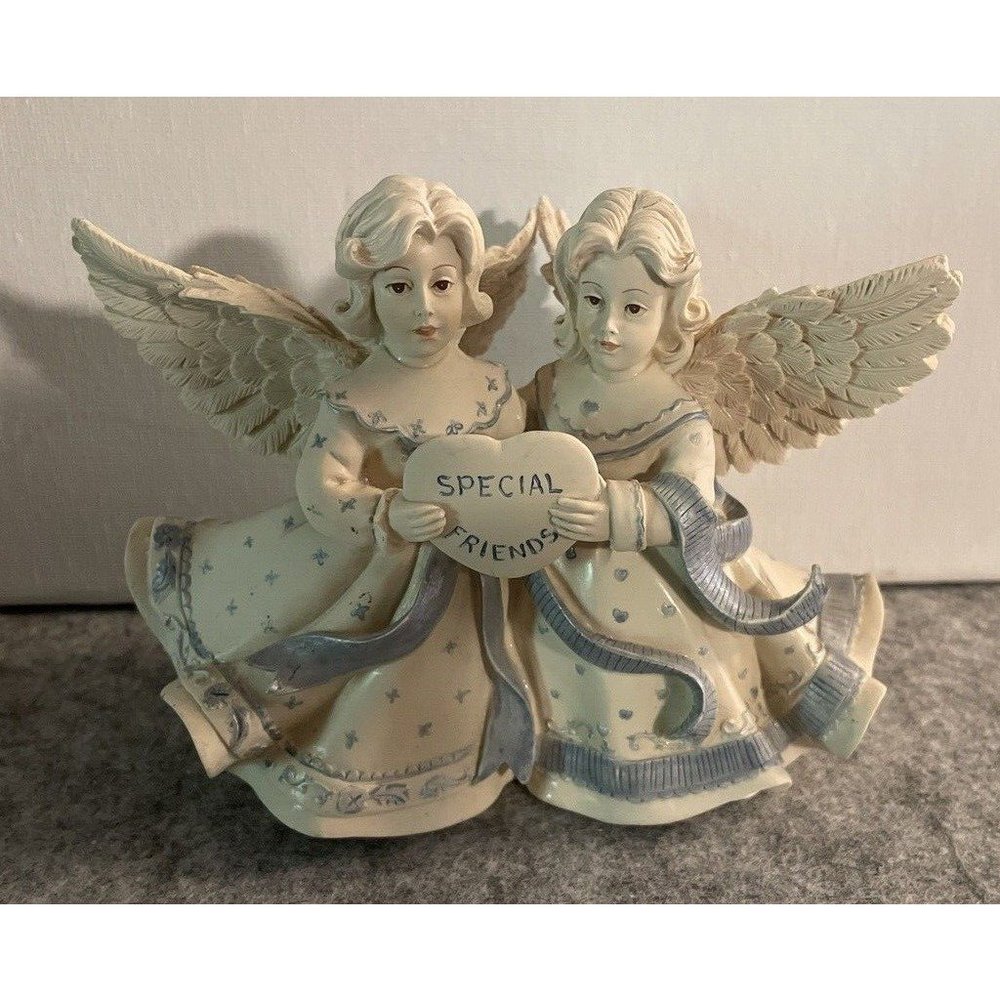 Sarah's Angels Special Friend Figurine Carol and Lina #30416, #638